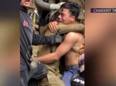 Corra contra o tempo para encontrar e resgatar dois homens em uma caverna no Laos
