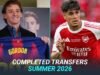 Todas as transferências da Premier League confirmadas para o verão de 2026