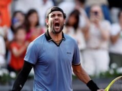 Aberto da França 2026: Berrettini ultrapassa Cerundolo para garantir vaga nas quartas de final