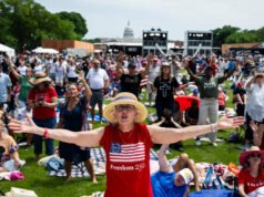 30 galões de combustível derramados no National Mall após a comemoração do 250º aniversário da América