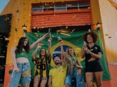 Bar Campo Grande com telão