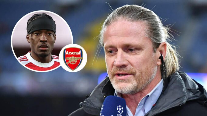 F365-Emmanuel-Petit-with-Noni-Madueke-Arsenal-badge-1.jpg