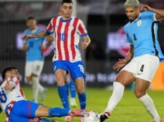 O meio-campista do Brighton, Diego Gomez, lidera a seleção paraguaia na Copa do Mundo da FIFA