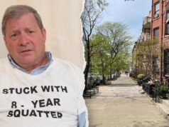 O proprietário do Brooklyn disse que o inquilino não pagava o aluguel há quase uma década