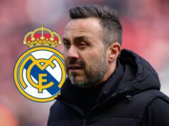 De Zerbi intervém quando o Spurs decide vender o craque ao Real Madrid